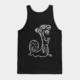 slimy snail with 4 eyes Tank Top